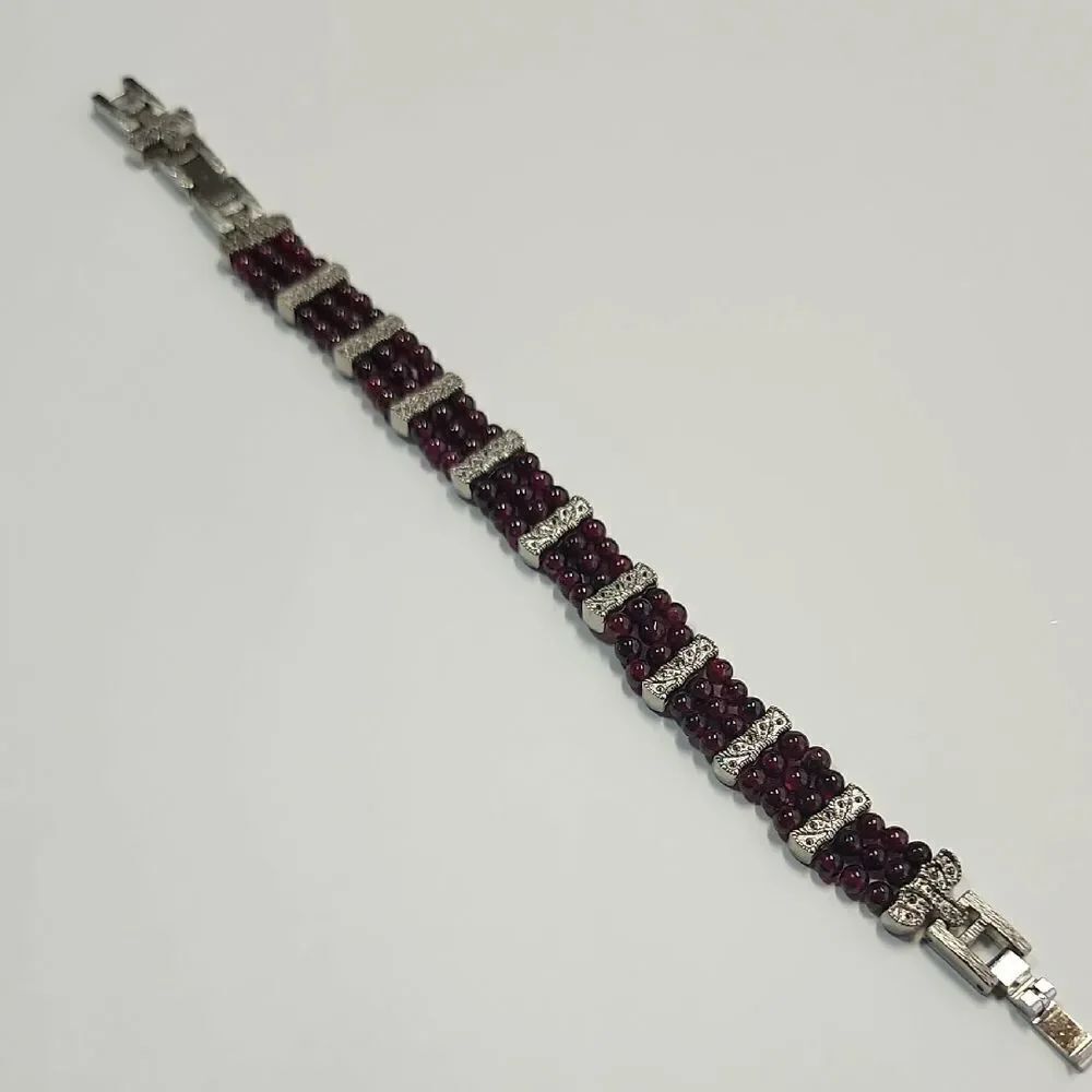 Genuine Vintage Garnet Bracelet